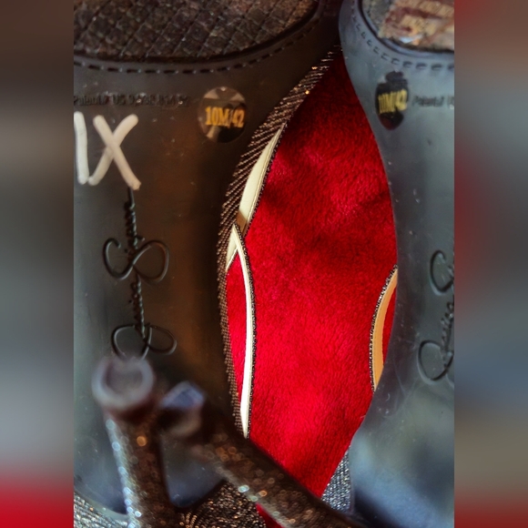 Jessica Simpson Black Strappy Sandals - Picture 7 of 7